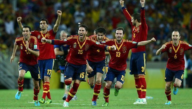 منتخب إسبانيا – بطولة الأمم الأوروبية