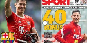 Barcelona 'are ready to make a FINAL offer to Bayern Munich of £34.5m plus add-ons' for No 1 target Robert Lewandowski... with president Joan Laporta 'calling the striker to ask for patience' in getting the deal done