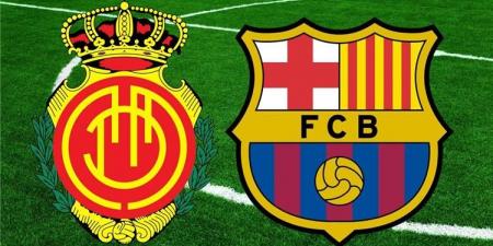 موعد والقناة الناقلة لمباراة برشلونة وريال مايوركا اليوم في الدوري الإسباني