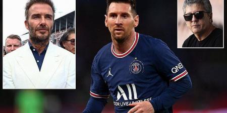 Lionel Messi's agent denies claims that the PSG superstar has already agreed to sign for Inter Miami when his contract expires in 2023... amid reports the Argentine would acquire 35% of David Beckham's franchise after joining 