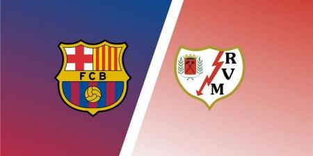 موعد والقناة الناقلة لمباراة برشلونة ورايو فاييكانو اليوم في الدوري الإسباني