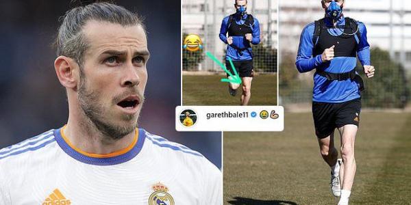 Gareth Bale hits back at claims he has lost muscle mass by pointing out his ripped legs... after Real Madrid fans were left shocked at a photo appearing to show a change in the star's physique