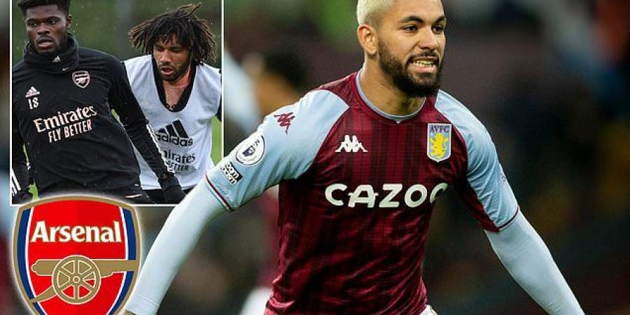 Arsenal are 'eyeing up a move for Aston Villa midfielder Douglas Luiz', with Mikel Arteta keen to bolster his side this month with club preparing to lose Thomas Partey and Mohamed Elneny to AFCON