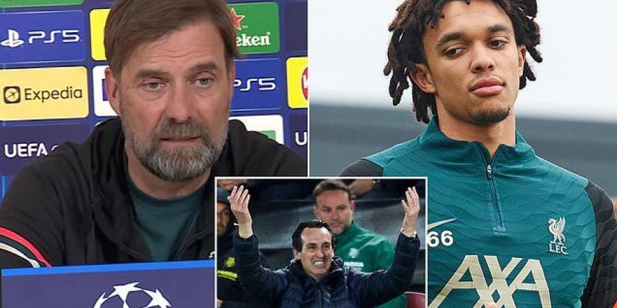 Jurgen Klopp insists there is danger written all over Liverpool's Champions League semi-final second leg at Villarreal, as he warns his players: 'You better treat it carefully' 