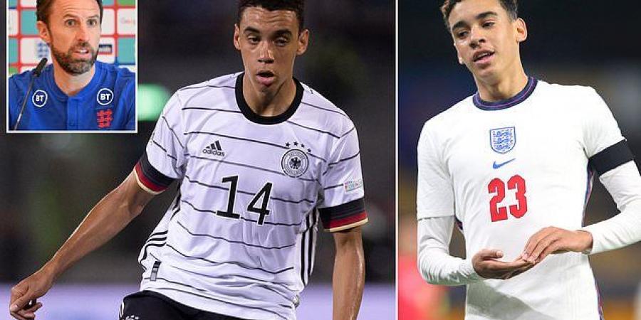 Germany star Jamal Musiala says he is 'desperate' to impress against England after rejecting the chance to play for Gareth Southgate... as the ex-Chelsea man claims German football has 'taught him to win at a young age'