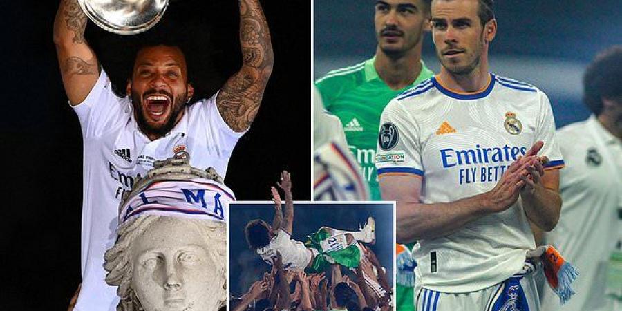 Real Madrid plan special send-off for Marcelo - after Gareth Bale departed with only a club statement - as their all-time leading trophy winner gets set to leave for Fenerbahce or Marseille