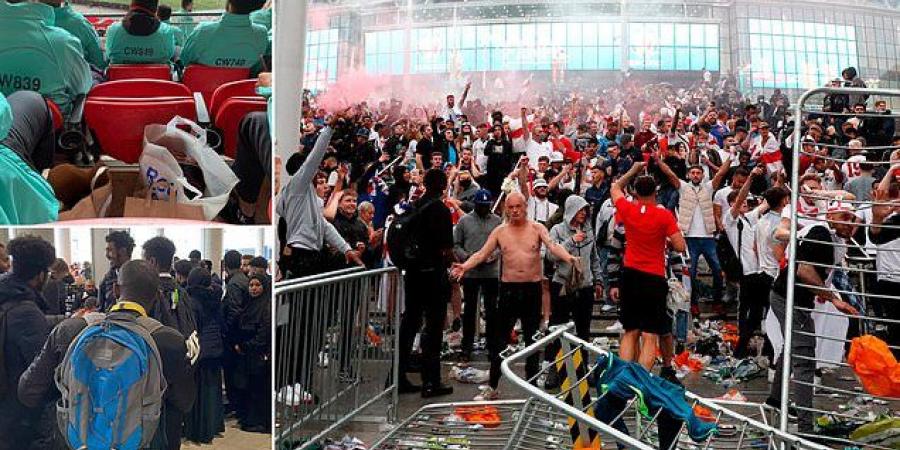 SPECIAL INVESTIGATION - Wembley Security Shambles: Less than a year after the horrific Euros final violence, Sportsmail goes undercover to find shocking safety concerns and attempted bribes