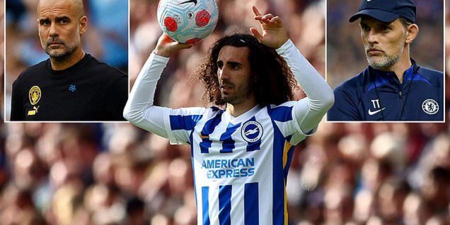 Chelsea are exploring a move to beat Manchester City to Marc Cucurella as they ask Brighton about the £50m-rated defender, whose proposed transfer to the Premier League champions has stalled over the asking price