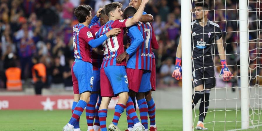 Barcelona 3-1 Celta Vigo: Bittersweet night as Auba soars but Araujo suffers head blow