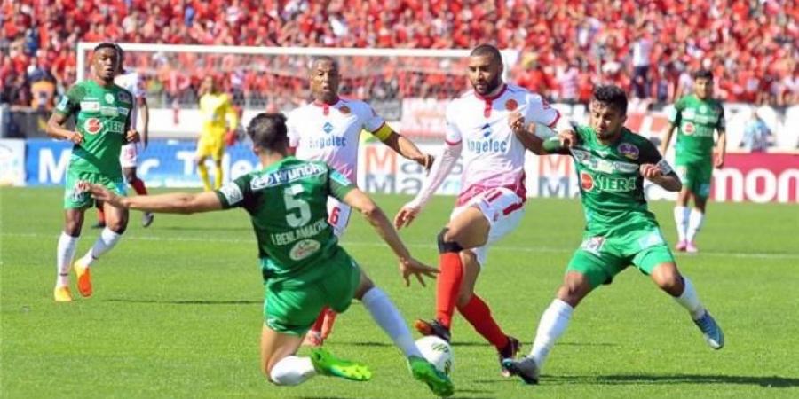الرجاء يشعل المنافسة على لقب الدوري المغربي بإسقاط الوداد