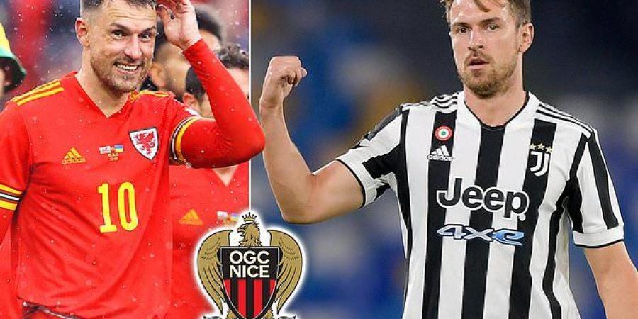 Aaron Ramsey verbally agrees a move to French side Nice on a free after leaving Juventus - with the Welsh midfielder keen for first-team football ahead of the World Cup this winter