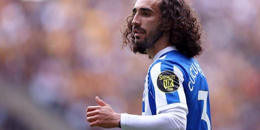 Marc Cucurella's move to Chelsea is COMPLETE - with Thomas Tuchel's side paying Brighton £52.5m for the Spanish defender as they beat Manchester City to his signature