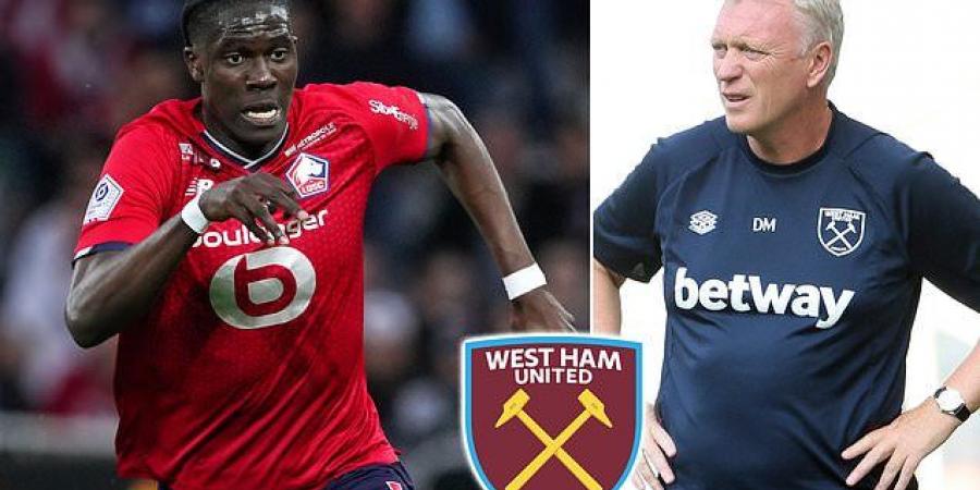 West Ham 'agree a deal worth up to £33m for Lille star Amadou Onana', with David Moyes set to bolster his midfield with the highly-rated Belgium international