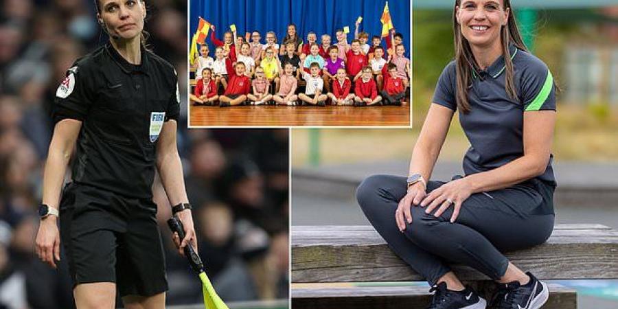 'They said I couldn't do it because I'm a girl... I'll show them!': After Lionesses' success, Natalie Aspinall reveals her pride at becoming the third woman to officiate in the Premier League