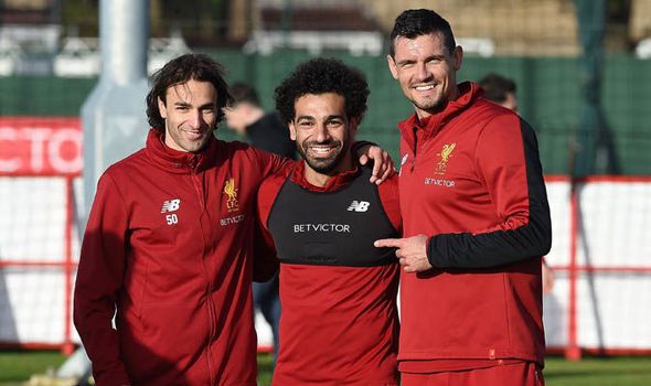 Liverpool vs Man City: Salah, Firmino and Van Dijk in training | Football | Sport | Express.co.uk