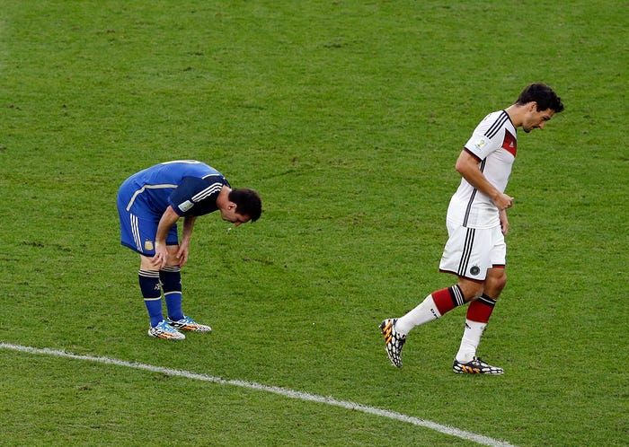 Lionel Messi Vomiting Continues in World Cup, No Explanation