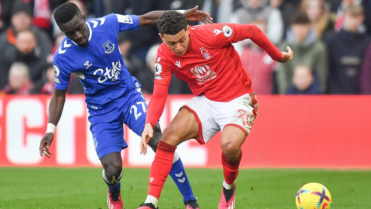 Everton and Nottingham Forest are hit with Premier League charges for breaking spending rules... meaning Toffees