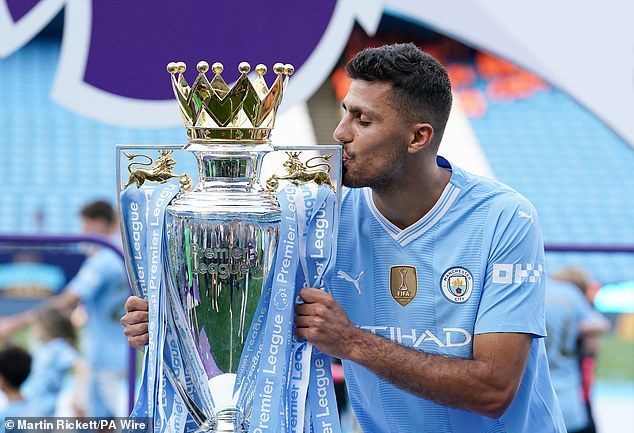 Manchester City midfielder Rodri leading the Premier League 's charge to win the Ballon d'Or