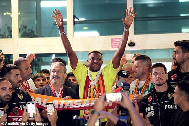 Victor Osimhen completed the shock move of the summer after joining Galatasaray on loan