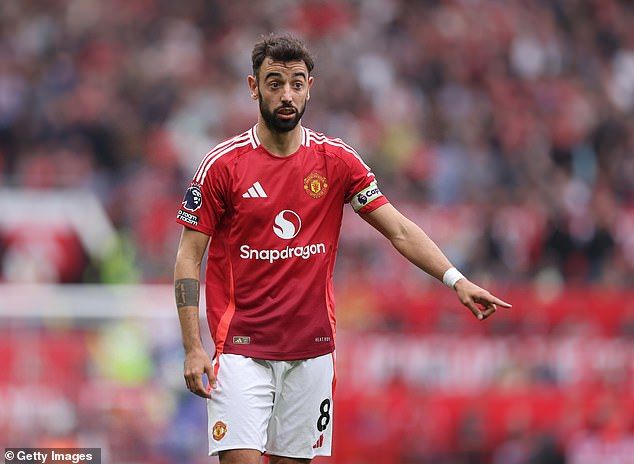 Man United fans have fumed that Bruno Fernandes was stopped from playing his best against Liverpool by the referee