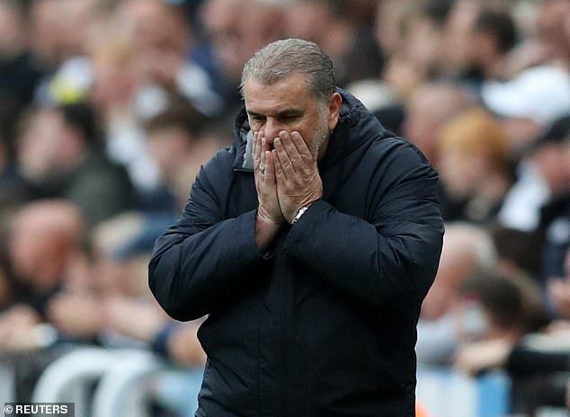 Ange Postecoglou expressed frustration after Tottenham came away from Newcastle pointless