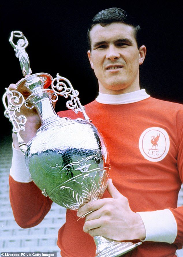 Liverpool legend Ron Yeats, pictured with the league trophy in 1964, made a huge impact