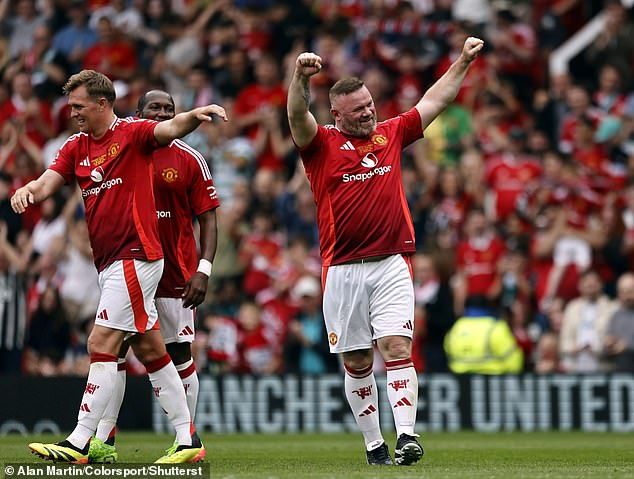 Rooney delivered one final moment of magic when he scored a scintillating free-kick