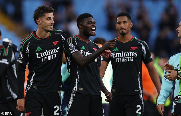 Arsenal will have to wear their black away kit when they face Tottenham on Sunday