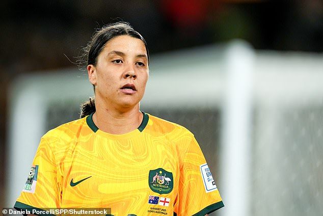 Sam Kerr says she's in no rush to get back on the football pitch after her ACL injury