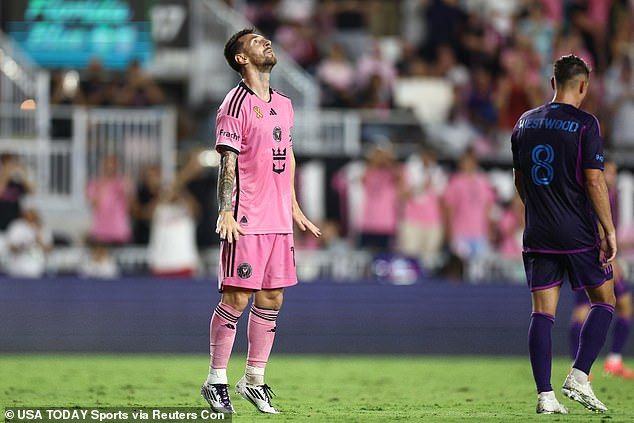 Lionel Messi debuted a the Iron Man-inspired celebration after scoring against Charlotte