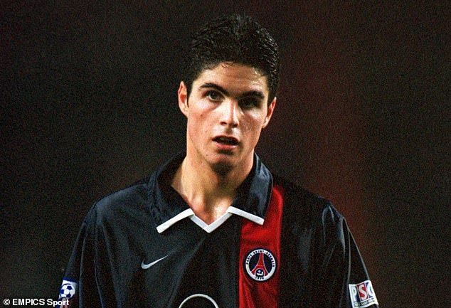 Arsenal manager Mikel Arteta admitted that playing for PSG at the age of 18 was 'terrifying'