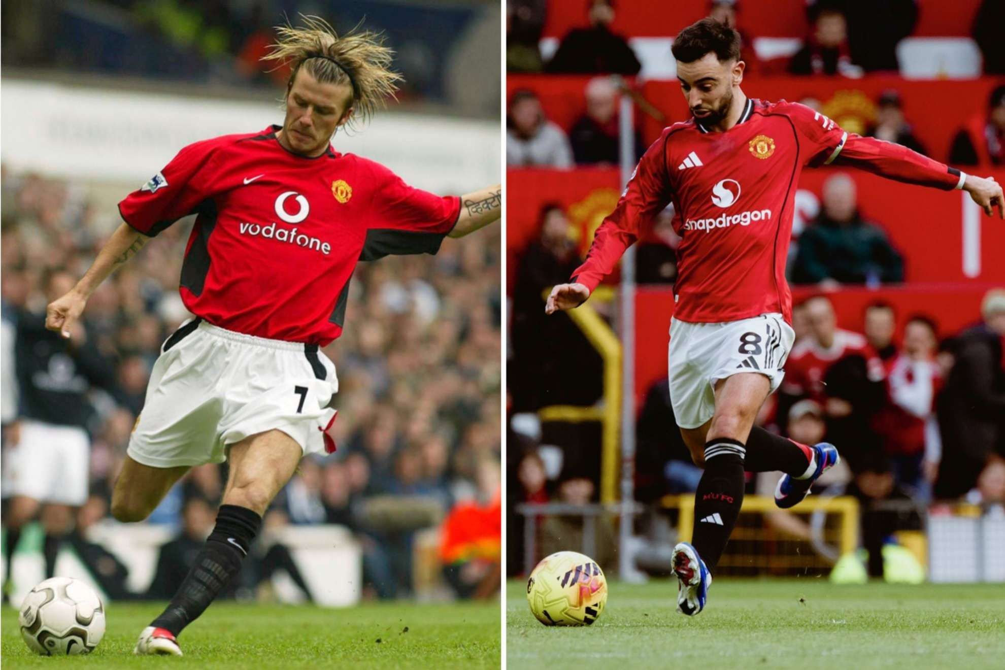 Bruno Fernandes sets new Manchester United assist record overtaking David Beckhams 26 year old mark