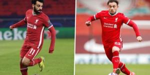 Liverpool star Shaqiri reacts to claims he has a better left foot than Salah