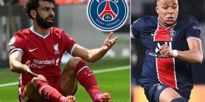 Paris Saint-Germain 'will make Liverpool forward Mohamed Salah their Plan B if Kylian Mbappe goes this summer', with the Egyptian 'wanting to leave the Reds'
