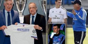 PETE JENSON: Gareth Bale's final season in Spain looked doomed before Carlo Ancelotti's shock return to Real Madrid... the Italian now looks set to give the £600,000-a-week star Welshman a last chance as he tries to add goals to his squad