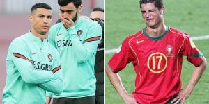 Bruno Fernandes remembers 'watching Cristiano Ronaldo cry' after heartbreaking Euro 2004 defeat... and now uses Portugal team-mate as inspiration ahead of this summer's tournament 