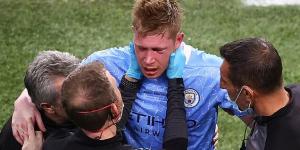 Kevin de Bruyne will join up with Belgium's Euro 2020 squad on Monday after undergoing surgery on fractured eye socket he suffered in Manchester City's Champions League final defeat