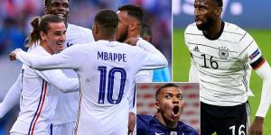 Antonio Rudiger urges Germany to be 'disgusting' against Kylian Mbappe and France's fowards... as the Chelsea defender insists they can't try to play 'nice football' in their Euro 2020 opener