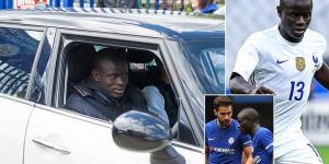 N'Golo Kante was once late for a team meeting at Chelsea because he politely posed for pics with fans despite just being in a CAR CRASH that damaged his beloved Mini, reveals Cesc Fabregas, as he backs French star to shine at Euro 2020