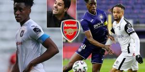 Arsenal target Alberto Sambi Lokonga is a box-to-box midfielder who Vincent Kompany believes is destined for bigger and better things... and the Anderlecht youngster comes recommended by Thierry Henry!