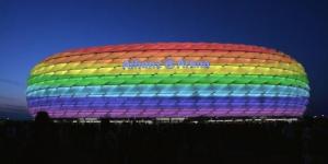 يويفا يرفض إضاءة "أليانز أرينا" بألوان قوس قزح خلال يورو
