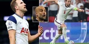 Harry Kane 'to MISS Tottenham's Premier League opener against suitors Man City as he sits out the start of the season' after being given extra time to rest after his exertions with England at Euro 2020 
