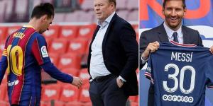 Ronald Koeman laments 'losing the best player in the world' after Lionel Messi's move to PSG but insists Barcelona must now 'close the book' on transfer saga 