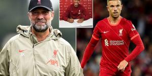 Jurgen Klopp vows to resolve Jordan Henderson's contract deadlock after tying down Virgil van Dijk for another four years... while Liverpool also work on extending Roberto Firmino, Sadio Mane AND Mohamed Salah's deals