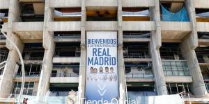 سرقة متجر ريال مدريد بالكامل في البرنابيو