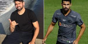 Former Chelsea striker Diego Costa is named in Brazilian media as the footballer at the centre of an alleged betting scandal being probed by police - who seized £1.77million in cash as part of the investigation this year