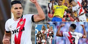 Radamel Falcao's journeyman career looked to be winding down in Turkey, but Spanish minnows Rayo Vallecano offered the 35-year-old a lifeline... now he is lighting up LaLiga once more