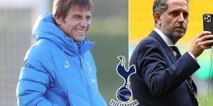 Tottenham director Fabio Paratici says he 'hasn't spoken' to new manager Antonio Conte about January transfers - but insists the club has 'everything' in place to achieve success 