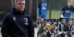CRAIG HOPE: Eddie Howe's promise of player improvement landed him the Newcastle job... but while fans and senior stars are enthused by his appointment, the pressure will be on from day one amid winless run