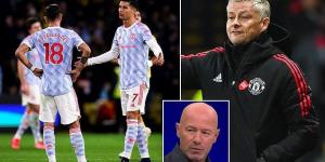 'They don't want the manager': Alan Shearer claims Man United stars have 'lost respect' for Ole Gunnar Solskjaer after the Watford defeat and SLAMS the Norwegian for having 'no plan or no tactics'